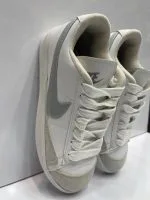 بلیزر نایک Nike دخترانه سفید طوسی - تصویر 3