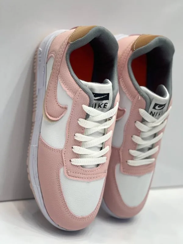 کتونی دخترونه طرح نایک ایر NIKE AIR صورتی - تصویر 2