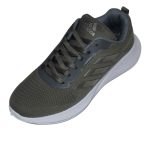 کفش اسپرت رانینگ طرح adidas مردانه طوسی بندی