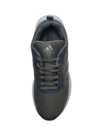 کفش اسپرت رانینگ طرح adidas مردانه طوسی بندی - تصویر 4