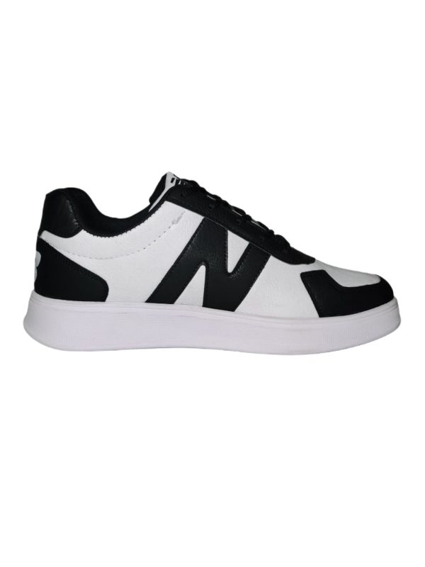 کتونی طرح new balance ونس مردانه سفید مشکی - تصویر 4