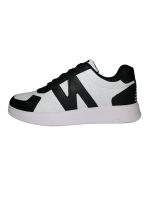 کتونی طرح new balance ونس مردانه سفید مشکی - تصویر 2