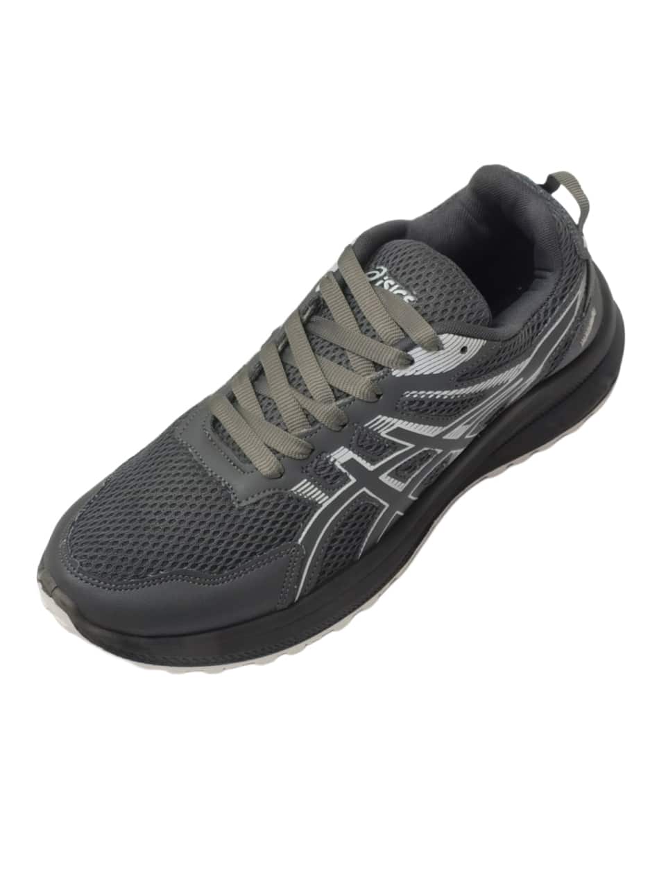 کتونی-مردانه-آسیکس-طوسی کتونی اسپرت طرح اسیکس asics تریل مردانه طوسی