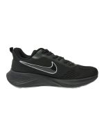 کفش اسپرت رانینگ طرح Nike مردانه تمام مشکی - تصویر 3