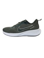 کفش اسپرت رانینگ طرح Nike مردانه طوسی بندی - تصویر 2