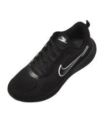 کفش اسپرت رانینگ طرح Nike مردانه تمام مشکی
