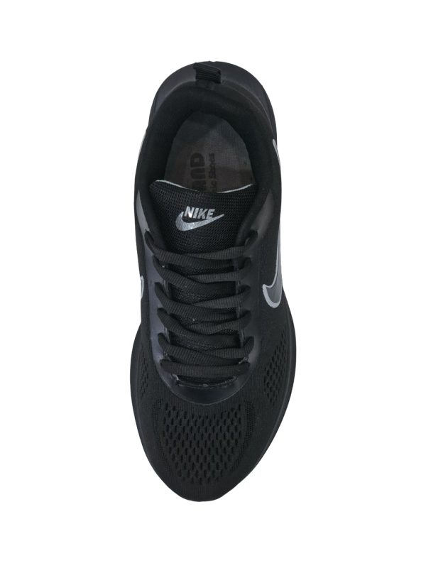کفش اسپرت رانینگ طرح Nike مردانه تمام مشکی - تصویر 4
