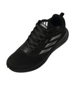 کفش اسپرت رانینگ طرح adidas مردانه تمام مشکی
