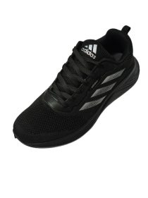 کفش اسپرت رانینگ طرح adidas مردانه تمام مشکی