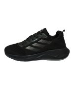 کفش اسپرت رانینگ طرح adidas مردانه تمام مشکی - تصویر 2