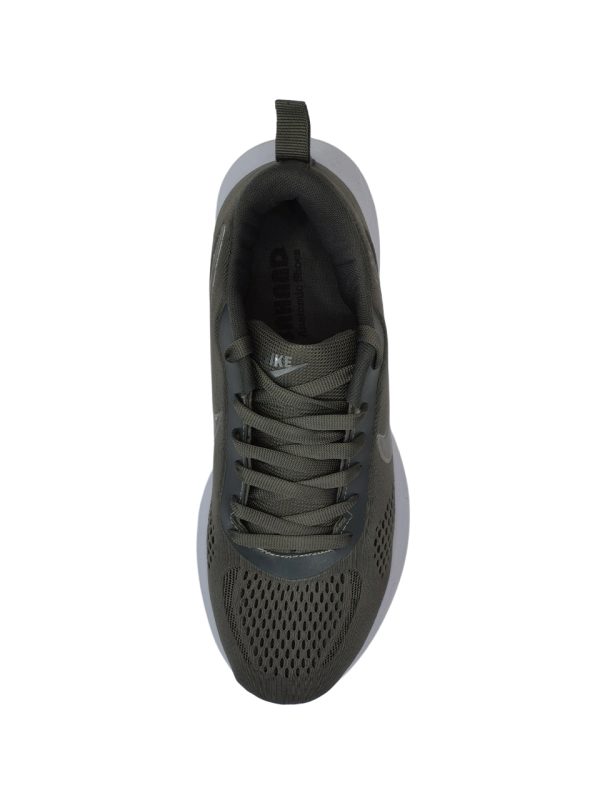 کفش اسپرت رانینگ طرح Nike مردانه طوسی بندی - تصویر 4