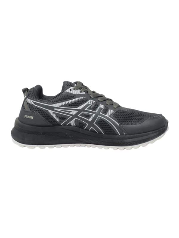 کتونی اسپرت طرح اسیکس asics تریل مردانه طوسی - تصویر 4