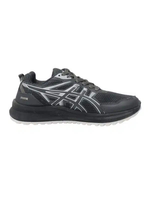 کتونی اسپرت طرح اسیکس asics تریل مردانه طوسی - تصویر 4