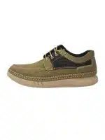 کفش کتونی چرم مصنوعی مردانه طرح کلارک Clarks دوردوخت - تصویر 2
