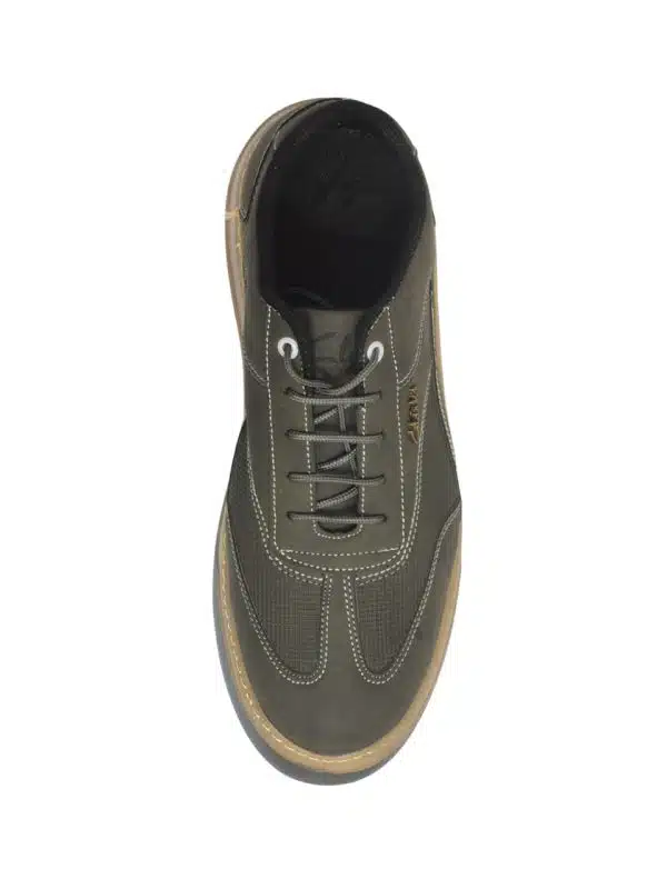 کفش کتونی چرم مصنوعی طرح کلارک Clarks دوردوخت - تصویر 4