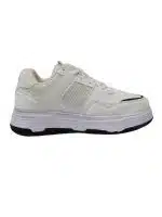 کتونی زیره بلند طرح نایک سفید nike best - تصویر 4