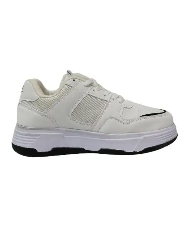 کتونی زیره بلند طرح نایک سفید nike best - تصویر 4