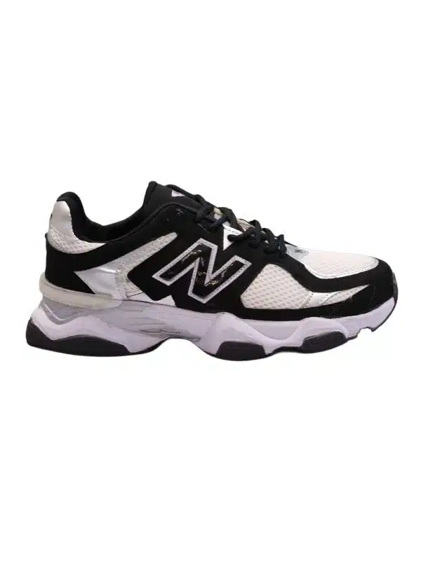 کتونی نیوبالانس NB 9060 بزرگپا مشکی سفید 45-48 - تصویر 3