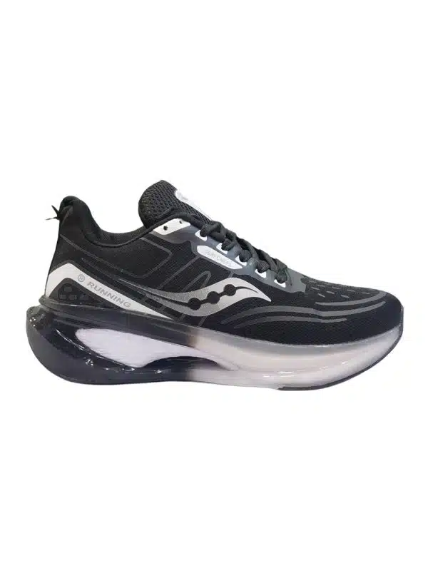 کفش ساکونی saucony مشکی راحت و نرم باشگاهی روزمره - تصویر 4