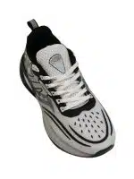کفش ساکونی saucony دیسکی سفید مشکی راحت و نرم باشگاهی روزمره
