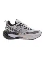 کفش ساکونی saucony دیسکی سفید مشکی راحت و نرم باشگاهی روزمره