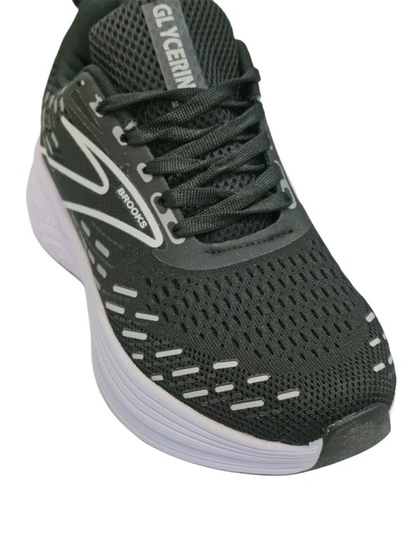 کفش کتونی بروکس گلیسیرین مشکی طرح brooks glycerin - تصویر 3