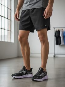 کفش کتونی بروکس گلیسیرین مشکی طرح brooks glycerin