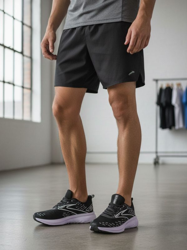 کفش کتونی بروکس گلیسیرین مشکی طرح brooks glycerin